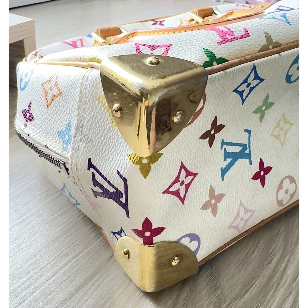 Louis Vuitton Takashi X Murakami Trouville Top Handle Bag